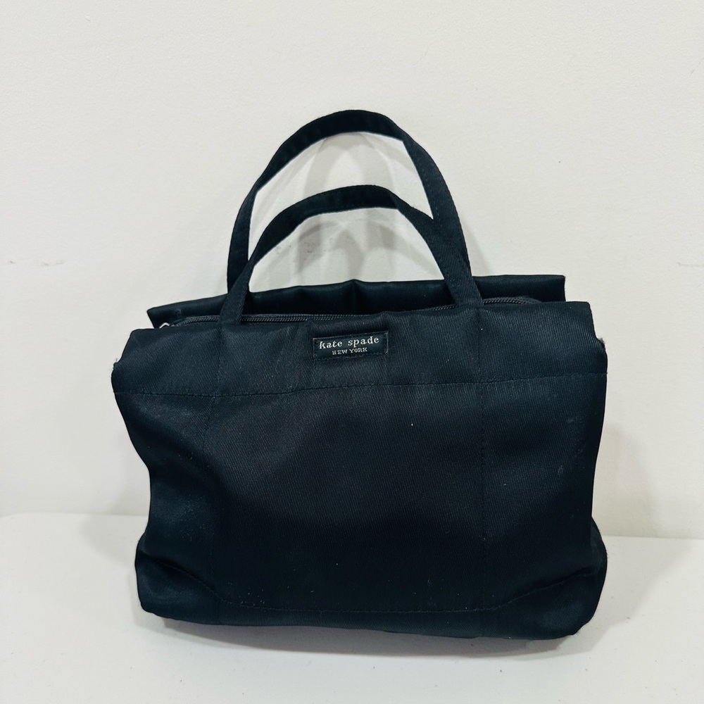 Kate‎ Spade Women's Handbags~Black Satin Evening Bag